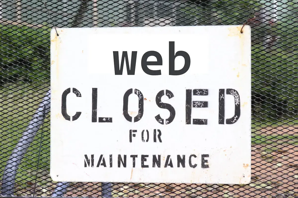 web mantenimiento