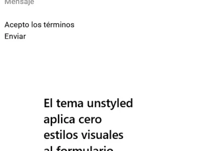 ejemplo sin css